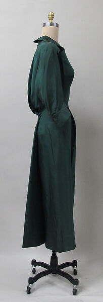 Dress, Charles James (American, born Great Britain, 1906–1978), silk, American