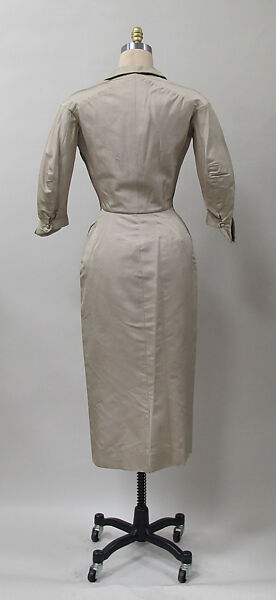 Dress, Charles James (American, born Great Britain, 1906–1978), silk, American