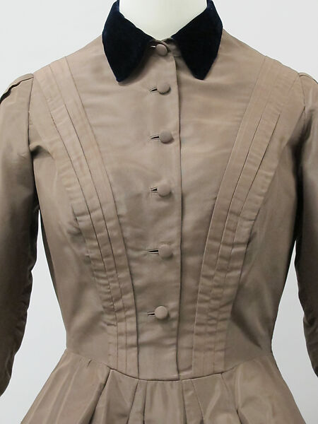 Dress, Charles James (American, born Great Britain, 1906–1978), silk, American