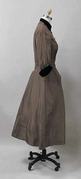 Dress, Charles James (American, born Great Britain, 1906–1978), silk, American