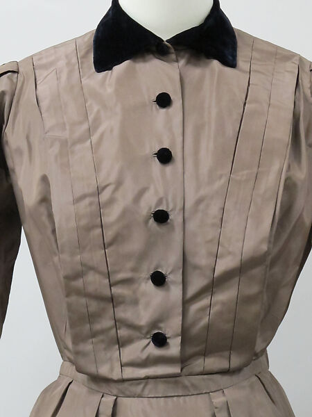 Dress, Charles James (American, born Great Britain, 1906–1978), silk, American