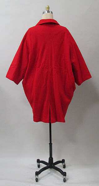 Coat, Charles James (American, born Great Britain, 1906–1978), wool, American