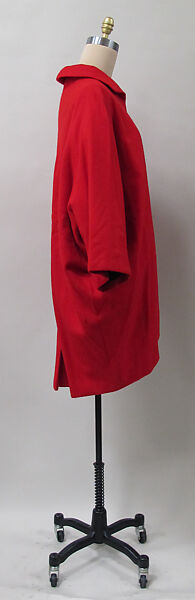 Coat, Charles James (American, born Great Britain, 1906–1978), wool, American