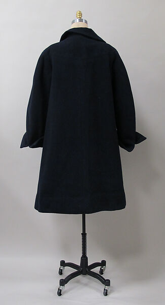 Coat, Charles James (American, born Great Britain, 1906–1978), wool, American