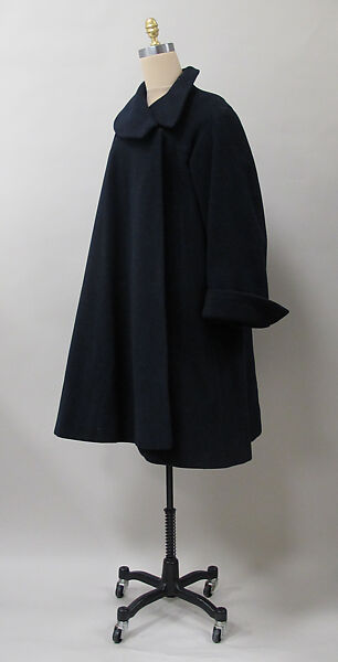 Coat, Charles James (American, born Great Britain, 1906–1978), wool, American