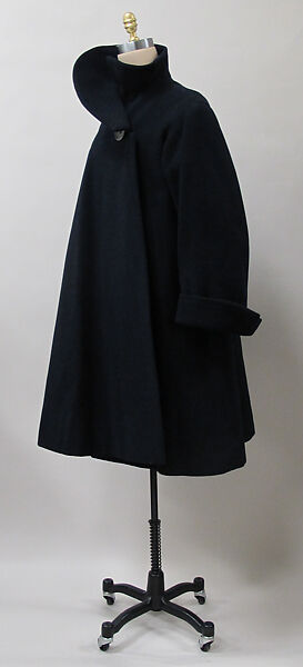 Coat, Charles James (American, born Great Britain, 1906–1978), wool, American