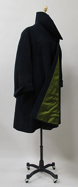 Coat, Charles James (American, born Great Britain, 1906–1978), wool, American