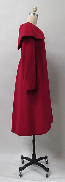 Coat, Charles James (American, born Great Britain, 1906–1978), wool, American