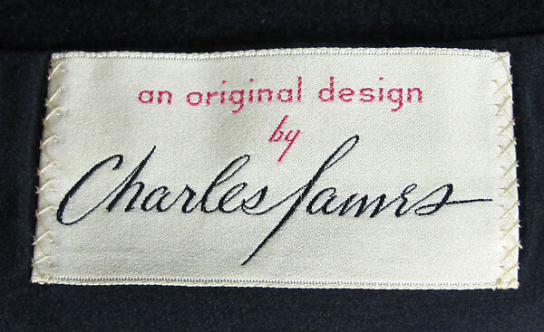 Coat, Charles James (American, born Great Britain, 1906–1978), wool, American