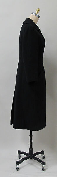 Coat, Charles James (American, born Great Britain, 1906–1978), wool, American