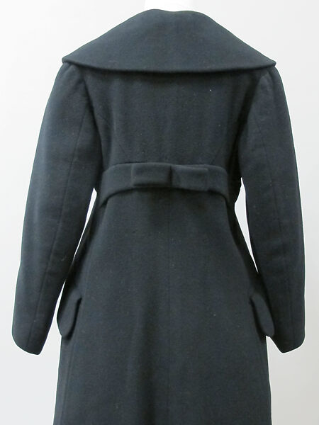 Coat, Charles James (American, born Great Britain, 1906–1978), wool, American