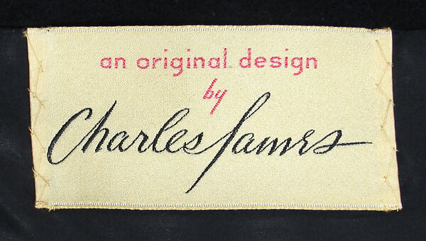 Coat, Charles James (American, born Great Britain, 1906–1978), wool, American