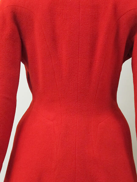 Coat, Charles James (American, born Great Britain, 1906–1978), wool, American