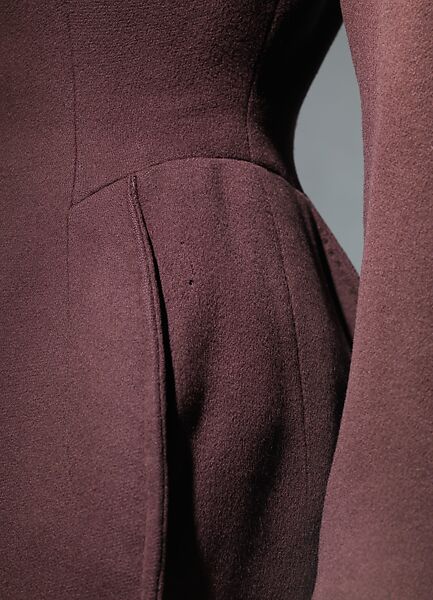 Ensemble, Charles James (American, born Great Britain, 1906–1978), wool, American
