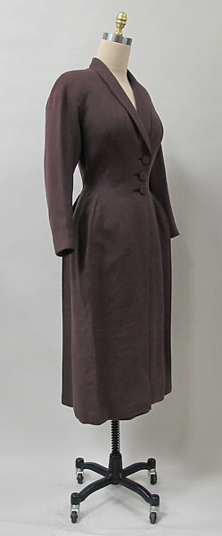 Ensemble, Charles James (American, born Great Britain, 1906–1978), wool, American