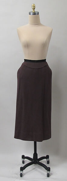 Ensemble, Charles James (American, born Great Britain, 1906–1978), wool, American