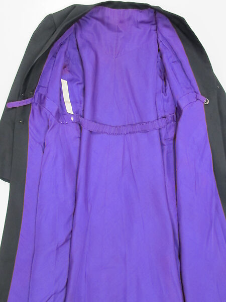Coat, Charles James (American, born Great Britain, 1906–1978), silk, American