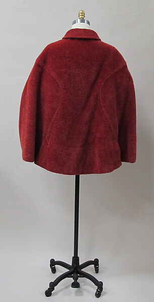 Coat, Charles James (American, born Great Britain, 1906–1978), wool, American