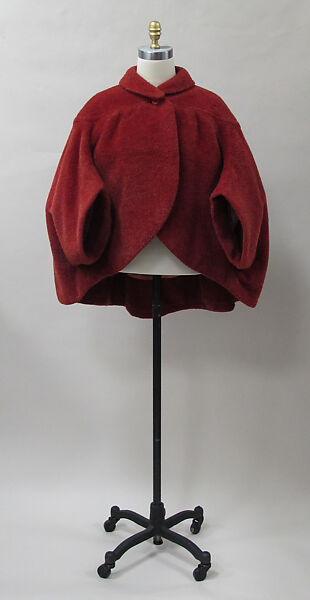 Coat, Charles James (American, born Great Britain, 1906–1978), wool, American 