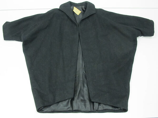 Coat, Charles James (American, born Great Britain, 1906–1978), wool, American