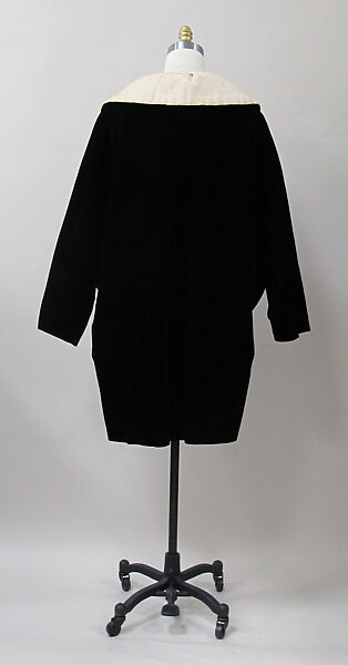 Coat, Charles James (American, born Great Britain, 1906–1978), silk, American