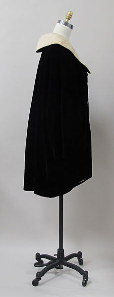 Coat, Charles James (American, born Great Britain, 1906–1978), silk, American