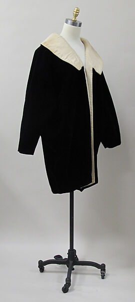 Coat, Charles James (American, born Great Britain, 1906–1978), silk, American