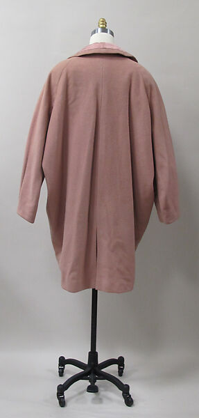Coat, Charles James (American, born Great Britain, 1906–1978), silk, American