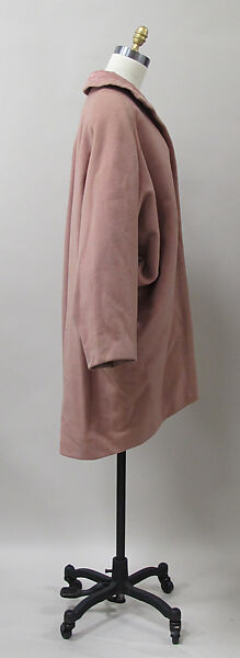 Coat, Charles James (American, born Great Britain, 1906–1978), silk, American