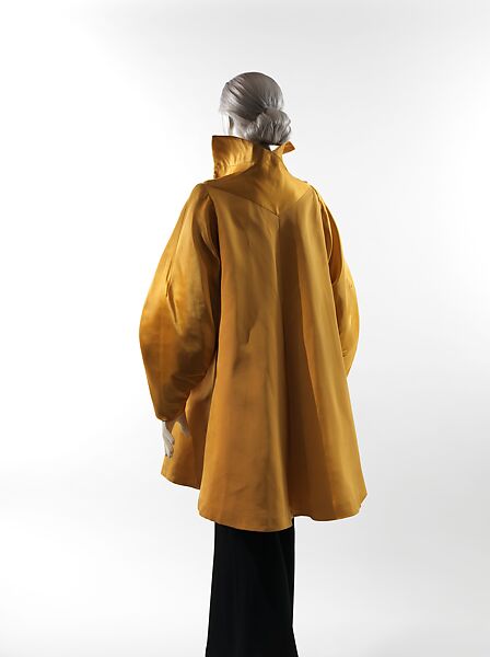 Evening coat, Charles James (American, born Great Britain, 1906–1978), silk, American