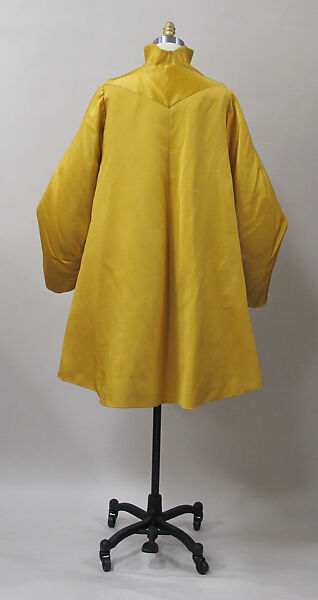 Evening coat, Charles James (American, born Great Britain, 1906–1978), silk, American