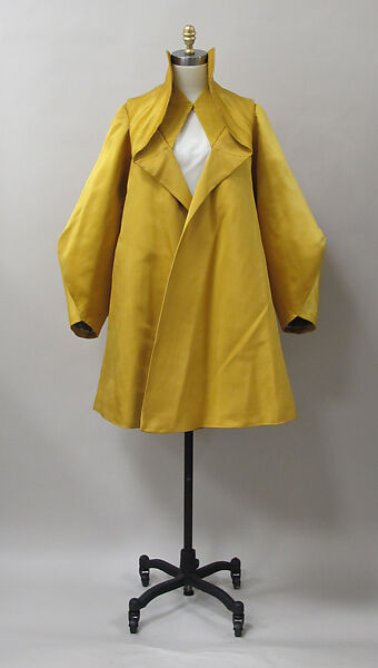 Evening coat, Charles James (American, born Great Britain, 1906–1978), silk, American