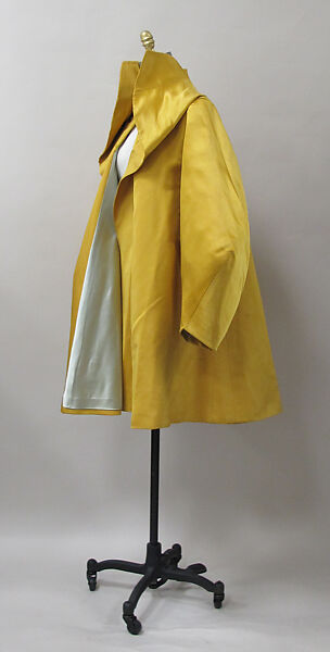 Evening coat, Charles James (American, born Great Britain, 1906–1978), silk, American
