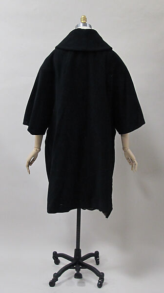 Coat, Charles James (American, born Great Britain, 1906–1978), wool, American