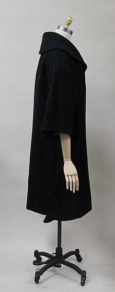 Coat, Charles James (American, born Great Britain, 1906–1978), wool, American