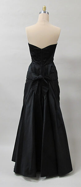 Evening dress, Charles James (American, born Great Britain, 1906–1978), silk, American