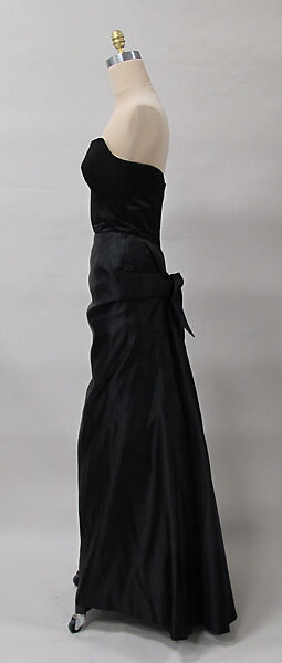 Evening dress, Charles James (American, born Great Britain, 1906–1978), silk, American
