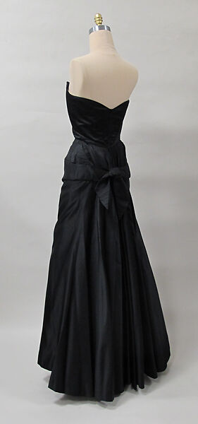 Evening dress, Charles James (American, born Great Britain, 1906–1978), silk, American
