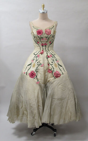 Dress, Charles James (American, born Great Britain, 1906–1978), silk, American 