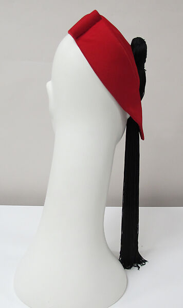 Cap, Charles James (American, born Great Britain, 1906–1978), silk, American