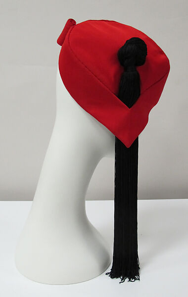 Cap, Charles James (American, born Great Britain, 1906–1978), silk, American