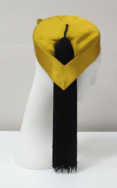 Hat, Charles James (American, born Great Britain, 1906–1978), silk, American