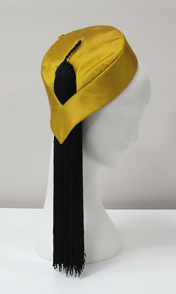 Hat, Charles James (American, born Great Britain, 1906–1978), silk, American 