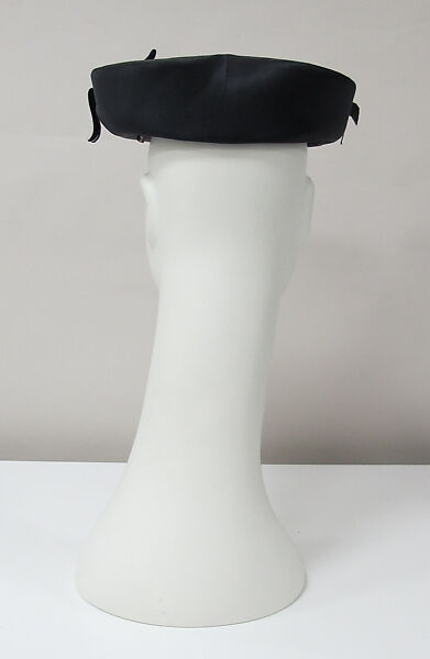 Hat, Charles James (American, born Great Britain, 1906–1978), silk, American