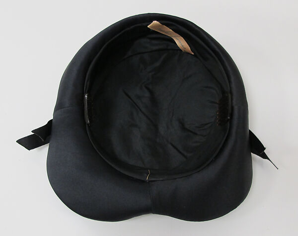 Hat, Charles James (American, born Great Britain, 1906–1978), silk, American