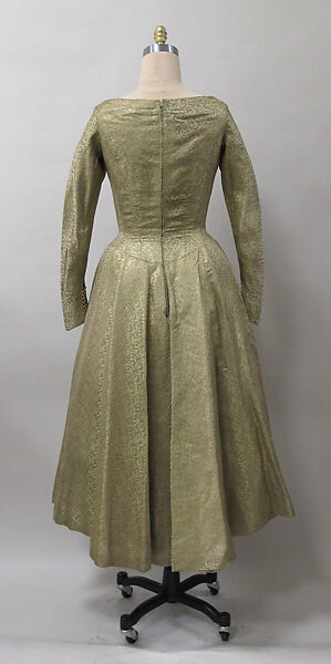 Dress, Charles James (American, born Great Britain, 1906–1978), silk, American