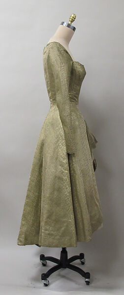 Dress, Charles James (American, born Great Britain, 1906–1978), silk, American