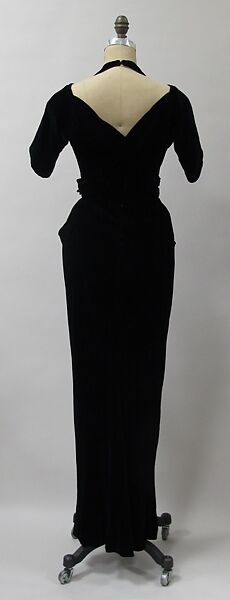 Evening dress, Charles James (American, born Great Britain, 1906–1978), silk and rayon, American