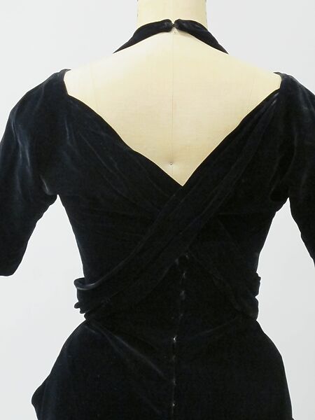 Evening dress, Charles James (American, born Great Britain, 1906–1978), silk and rayon, American