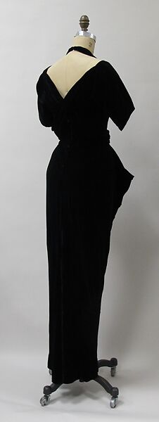 Evening dress, Charles James (American, born Great Britain, 1906–1978), silk and rayon, American